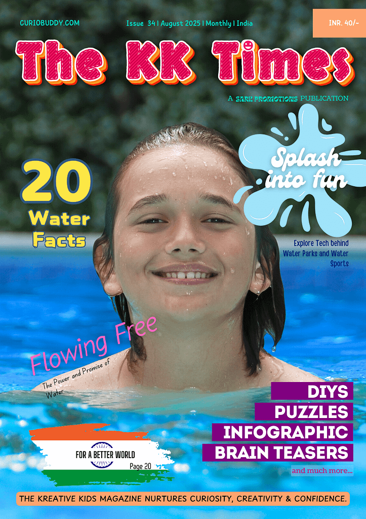 The KK Times August 2025 Issue Cover - CurioBuddy The KK Times August 2025 issue cover