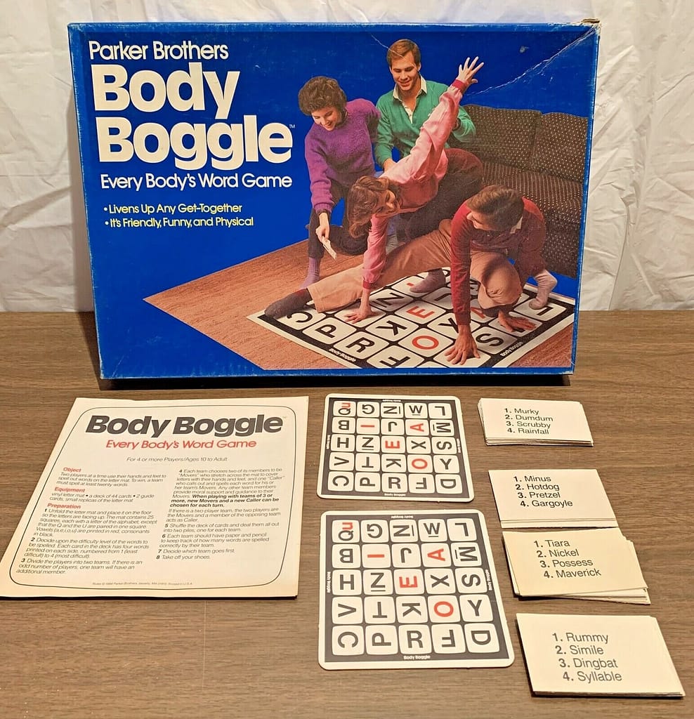 body boggle - CurioBuddy the body boggle word game for quick thinking pattern recognition and improved vocabulary